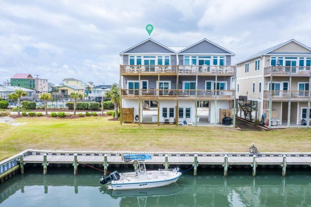 Waterfront*Steps To Beach*Boat Launch*Kayaks*Pools Villa Topsail Beach Buitenkant foto